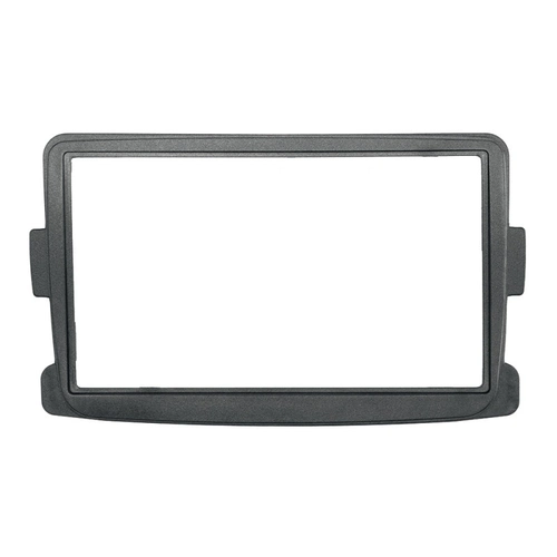Contra Frente Plastica Permak Renault  Duster Sandero 2 Din Preta