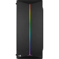 Gabinete Gamer Aerocool Split Preto Rgb Lateral Vidro SPLIT-G-BK-V1