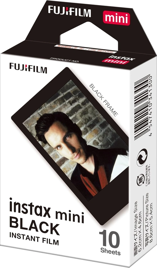 Filme para câmera Fujifilm Instax Mini, Black - 10 fotos - 705060213