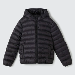 Jaqueta Puffer Preta Hering - Unissex