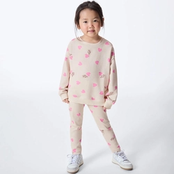 Conjunto Blusão Moletom e Calça Legging Tumtum Hering - Feminino