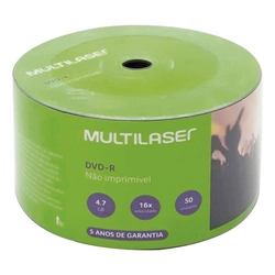 Dvd-r 4.7gb 16x Pino Com 50 Shrink Dv061
