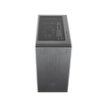 Gabinete Cooler Master Masterbox Mb400l Painel Frontal Em Aço Escovado - Preto - Mcb-b400l-kn5n-s00