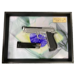 Quadro Moldura Decorativa - (Pistola PT100)
