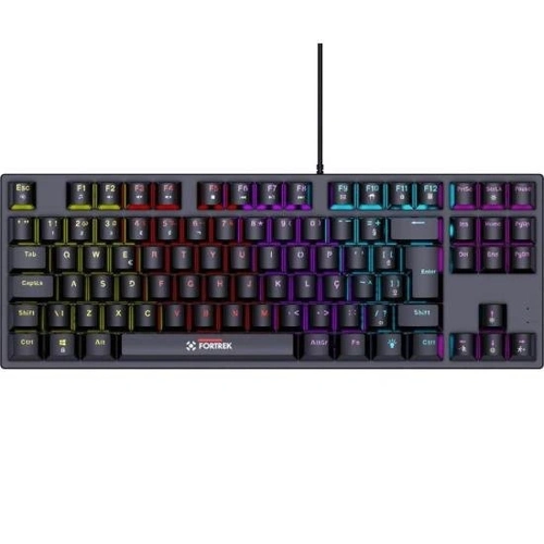 Teclado Gamer Mecânico Fortrek Gravity 80 Tkl Switch Outemu Red