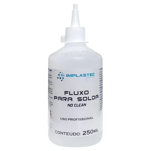 Fluxo Solda 250Ml C/Bico Implastec