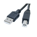 Cabo Usb Evus C-006 V2.0 A/b Macho x Macho Preto 1,8m