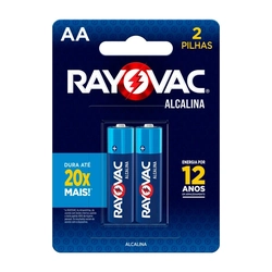 Pilha Alcalina Aa Com 2 20853