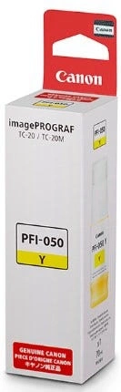 Cartucho De Tinta Canon Pfi-050 Amarelo - 5701c001aa