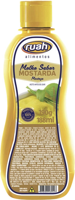 Mostarda 190g Ruah