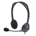 Headset Logitech H111 Analógico Estéreo Cinza - 981-000612-C