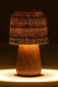 Abajur Cúpula de Fibra Natural G