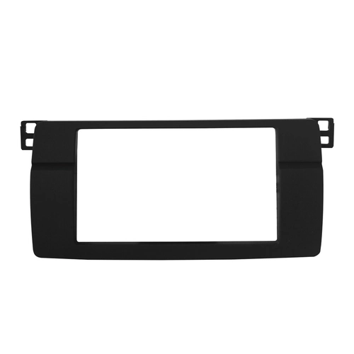 Moldura Fiamon 2 Din Bmw Serie 3 E46 1998/ 05 Preta