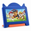 Tablet Multilaser Patrulha Canina Chase Nb421 4gb Ram 64gb Tela 7 Android 13 Quad Core Multi + Case