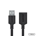 Cabo Extensor Usb a 2.0 Macho P/ Usb a 2.0 Femea - 1 Metro - Puamf2-1