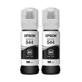 Refil De Tinta Epson T544 2 Garrafas Pretas - T544120-2p