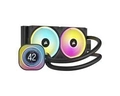 Water Cooler P/ Processador Corsair Icue Link H100i Lcd Aio 240 Rgb P/ Intel/amd Preto - Cw-9061007-
