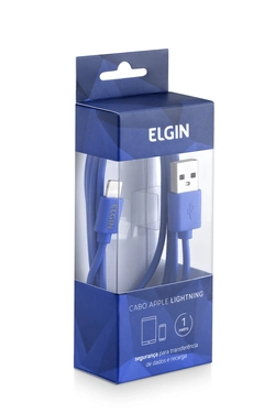 CABO LIGHTNING IPHONE 1M AZUL ELGIN