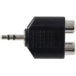 Adaptador 2 RCA Fêmea para P2 Macho Estéreo HYX H
