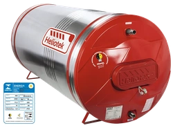 Reservatório Térmico - 200 Litros - Baixa Pressão - MK200 - INOX 444 - HELIOTEK