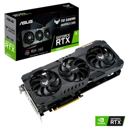 Placa de Video Asus, TUF Gaming Geforce RTX 3060 Ti OC, LHR, 8GB, GDDR6, 256bit, TUF-RTX3060TI-O8G-V2-GAMING
