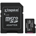Cartão De Memória Sd, Kingston, Canvas, Select Plus, Class 10uhs-I 64gb Micro+Adaptador - Sdcs3/64gb