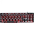 Teclado Gamer Hydra 107 Teclas + 12 Multimídia Com Led Vermelho Sensacao Tecla Mecanica - Gt702
