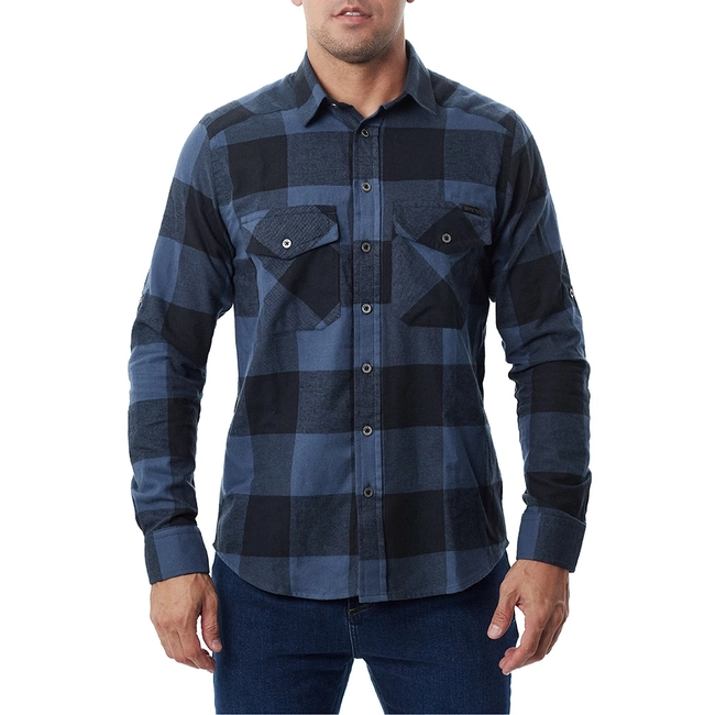 Camisa Lumberjack Flanela Azul (Invictus)
