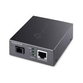 Conversor de Midia 20km Wdm Gigabit Tl-fc311b-20 Smb