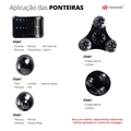 Massageador Elétrico Corporal Sem Fio Profissional Easy Pro Relaxshop – Alta Potência para Massagem em Costas, Pernas e Relaxamento Muscular