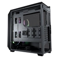 Gabinete Gamer Cougar MX670 RGB, Mid Tower, Vidro Temperado, ATX, Black, 3 Fans RGB, Sem Fonte - 385UM60.0001