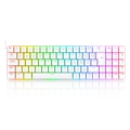 Teclado Mecanico Redragon Ashe Lunar White RGB Switch Azul - K626-kb-w Pt-blue