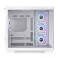 Gabinete Gamer Thermaltake View 380 TG, ARGB, Painel de Vidro, MID-Tower, 4x120mm, Snow - CA-1Z2-00M6WN-00