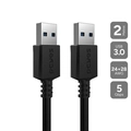 Cabo de Dados Usb a para Usb a 3.0 28awg - 2 Metros - Puam3-2