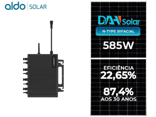 Gf 7,02kwp Dah 585w Bif N-type Neo 2kw 4mppt Mono 220v