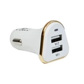 Carregador Veicular C/ 2 Usb 3.1a - Xc-v7-usb Branco