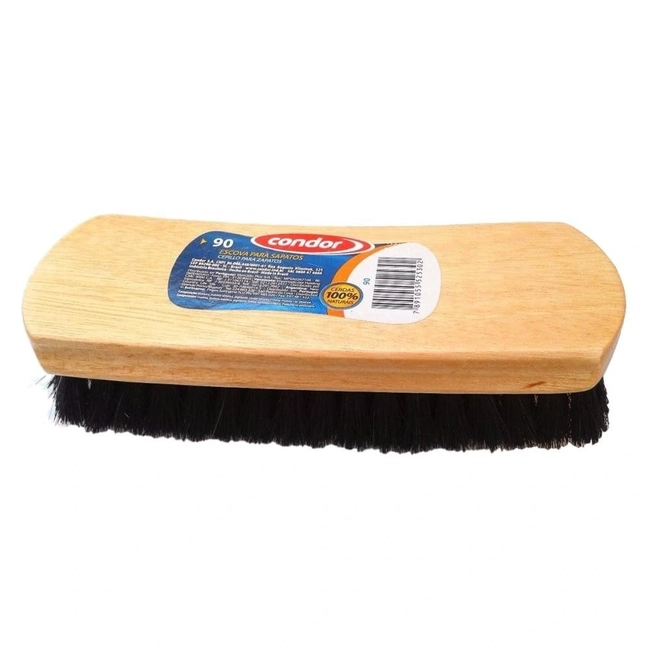 Escova de Sapato Cerdas Naturais (Condor)