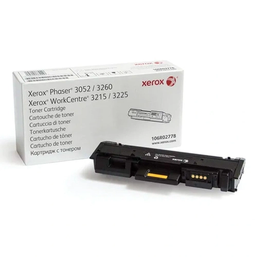 Toner Xerox Cognac Preto 3k - 106r02778no