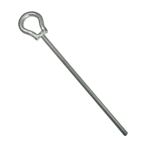 Parafuso Longo Olhal M12 x 250mm Galvanizado Fosco