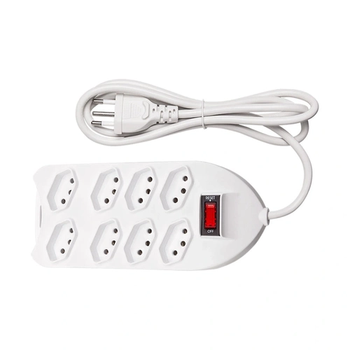 Protetor Eletronico Intelbras C/ 8 Tomadas Branco Epe 1008+ 4824003