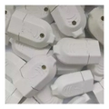Kit 10 Plugues Fêmea 2p+t 10a 250v Branco - Avanci Brasil