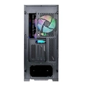 Gabinete Gamer Thermaltake Divider 370 TG, Mid-Tower, Preto, ARGB, Lateral de vidro, 3 Fans 120mm - CA-1S4-00M1WN-00