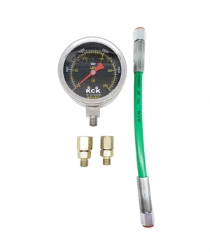 MANOMETRO COM MANGUEIRA DE ALTA PRESSAO PARA SISTEMAS COMMON RAIL ATÉ 2.500 BAR DT01-0165 D-TRON