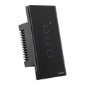 Interruptor Smart Touch Intelbras Ews1003 Wi-fi Com 3 Teclas Preto