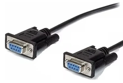Cabo Serial, 9 Pinos Para Modem Switch, DB9 Fêmea x Fêmea