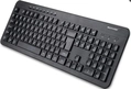 Kit Teclado e Mouse Multilaser Sem Fio Recarregável Usb 1600dpi Preto - Tc250