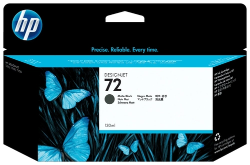 Cartucho De Tinta Hp 72 Preto Fosco Pluk 130ml - C9403ab