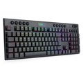 Teclado Mecânico Gamer Redragon Horus K618, Low Profile, RGB, ABNT2, Preto