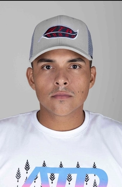 Boné ATR Trucker Cinza e Azul – Estilo Casual com Personalidade