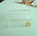 Porta cartao - Logo alto relevo inicial ou desenho